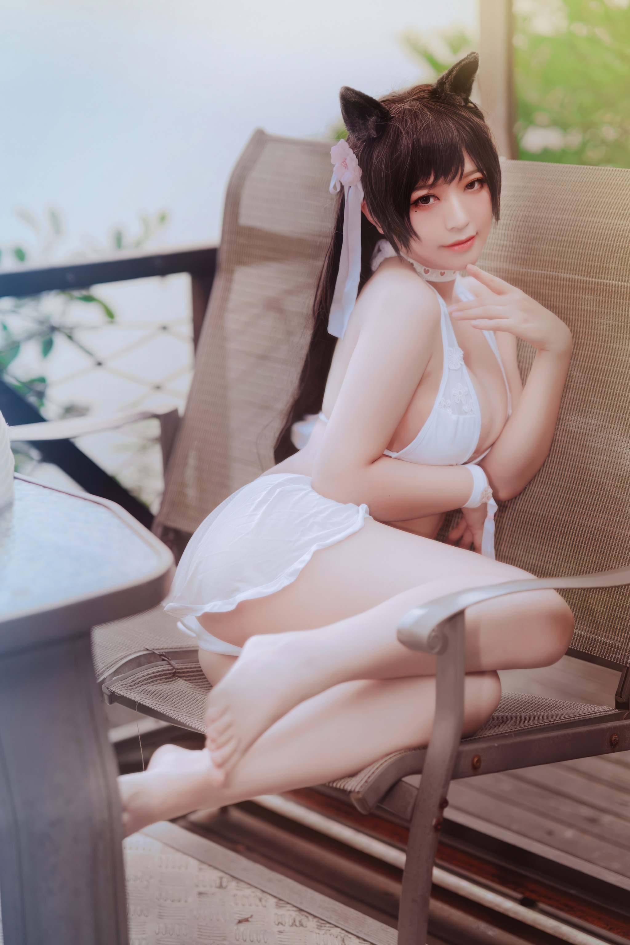 图片[1]-半半子 – NO.093 碧蓝航线 爱宕泳装[27P]-XikXak
